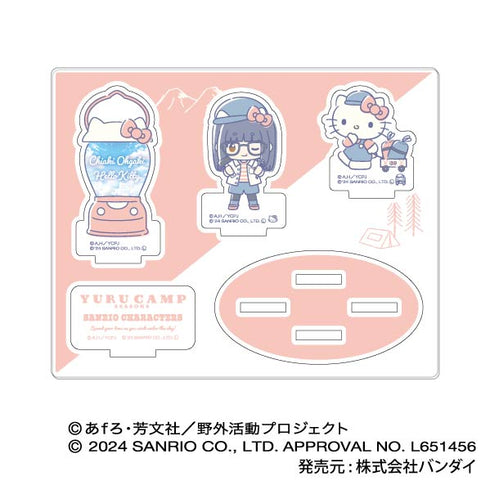 『ゆるキャン△ SEASON3×サンリオキャラクターズ』アクスタコレクション 03 大垣千明×ハローキティ