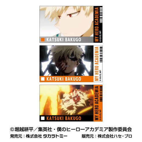 『僕のヒーローアカデミア』メモリーカットステッカー Vol.3【BOX】