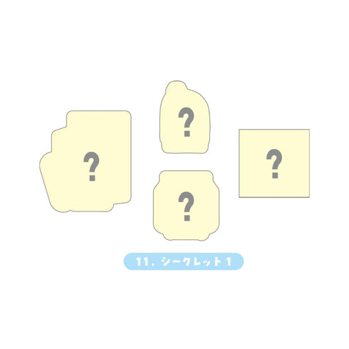 『サンリオキャラクターズ』シークレットマルシェステッカー【BOX】