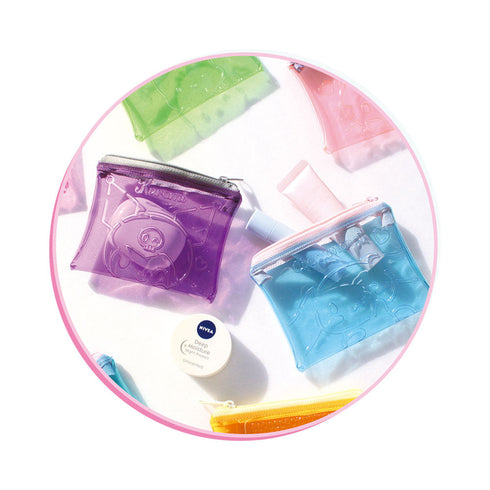 『サンリオキャラクターズ』トレーディングエンボスクリアポーチ キュートウインク【BOX】