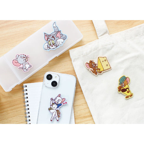 『トムとジェリー』シークレットキラキラ刺繍ステッカー【BOX】