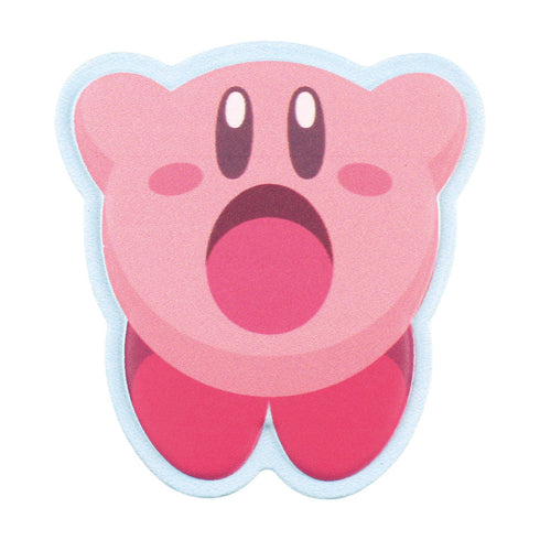 『星のカービィ』レザー風ステッカー すいこみ