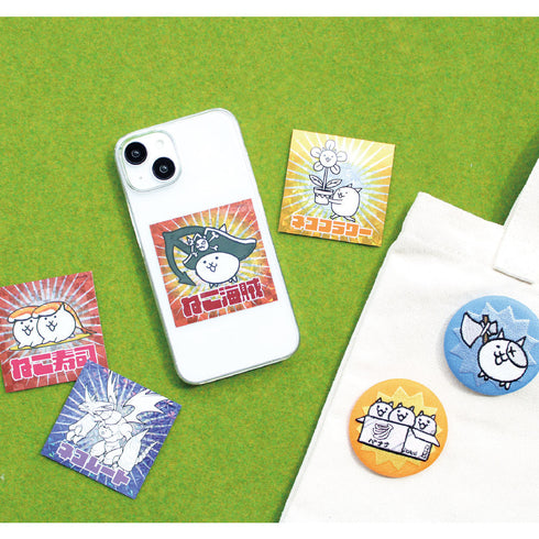 『にゃんこ大戦争』シークレット刺繍缶バッジ【BOX】