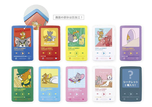 『トムとジェリー』シークレットミュージックプレーヤー缶バッジ【BOX】