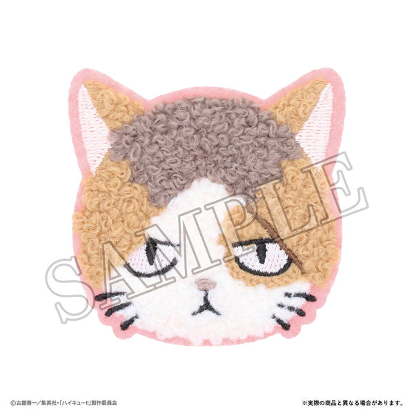 『ハイキュー!!』モコモコ刺繍ステッカー ケンマネコ