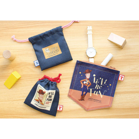 『トイ・ストーリー』ディズニー・ピクサー シークレットデニムライクポケットポーチ Good old denim series【BOX】