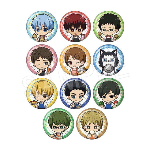 『黒子のバスケ』トレーディング缶バッジ (エプロンver.) TypeA BOX