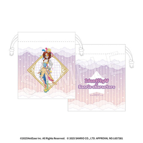 『IdentityV 第五人格×サンリオキャラクターズ』ミニ巾着 弓使い×ウサハナ