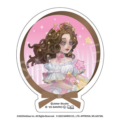 『IdentityV 第五人格×サンリオキャラクターズ』ダイカットステッカー 「心理学者」×リトルツインスターズ(ララ)
