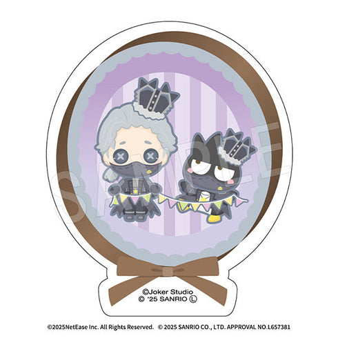 『IdentityV 第五人格×サンリオキャラクターズ』ダイカットステッカー 納棺師×バッドばつ丸