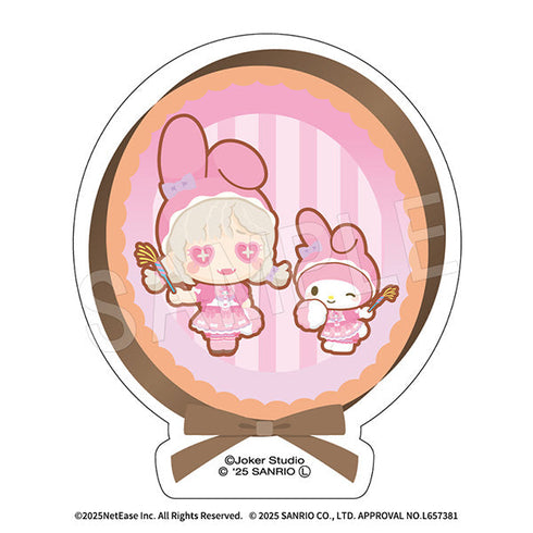 『IdentityV 第五人格×サンリオキャラクターズ』ダイカットステッカー 応援団×マイメロディ