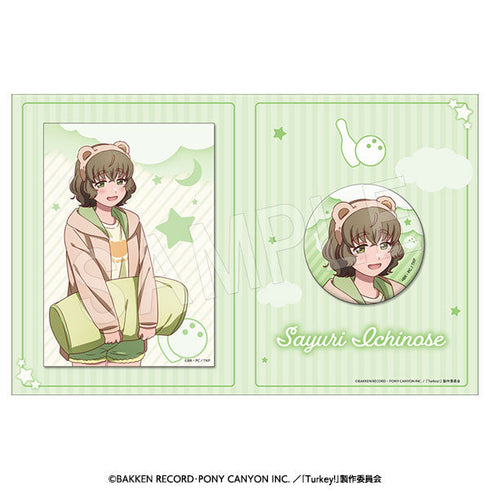 『Turkey!』缶バッジ&ブロマイドセット リラックスタイムVer. 一ノ瀬さゆり