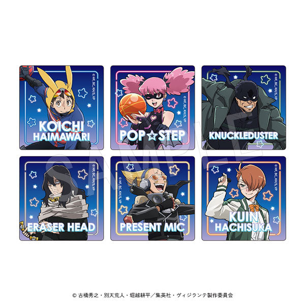 『ヴィジランテ -僕のヒーローアカデミア ILLEGALS-』ステッカーセット