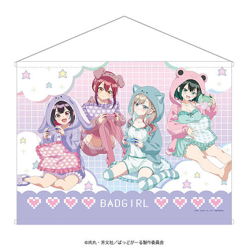 『ばっどがーる』B2タペストリー アニマルルームウェアVer.