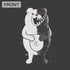 Danganronpa Monokuma Art T-Shirt Black L