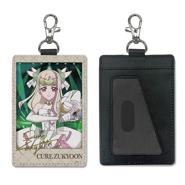 『With You and the Idol Pretty Cure♪』 Cure Z-Qun Pass Case (with Snap Hook)