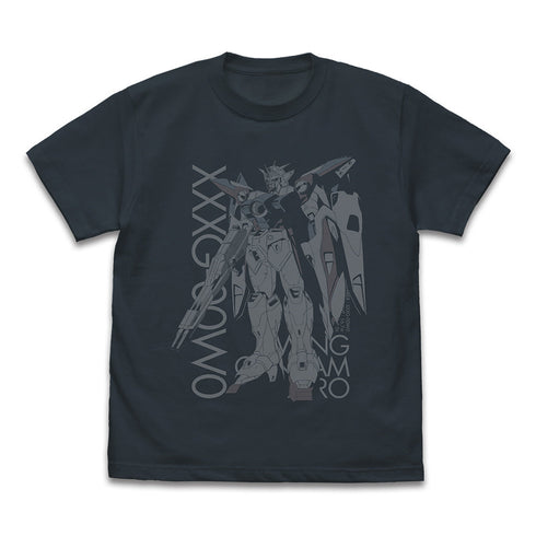 Mobile Suit Gundam Wing XXXG-00W0 Wing Gundam Zero T-Shirt White L