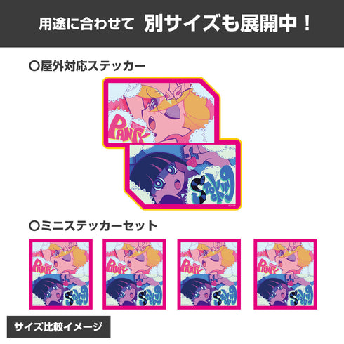 『New PANTY & STOCKING with GARTERBELT』パンティ&ストッキング ミニステッカーセット