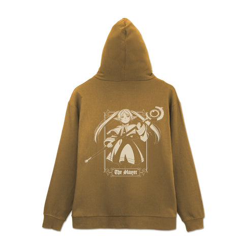 『葬送のフリーレン』フリーレン ジップパーカー Ver.2.0 ミックスグレー XXL