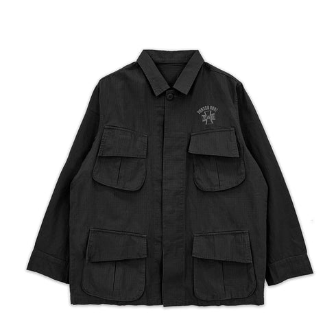 『ガールズ&パンツァー 最終章』黒森峰女学園 ファティーグジャケット ブラック M