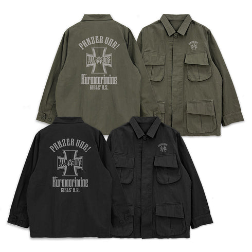 『ガールズ&パンツァー 最終章』黒森峰女学園 ファティーグジャケット モス L