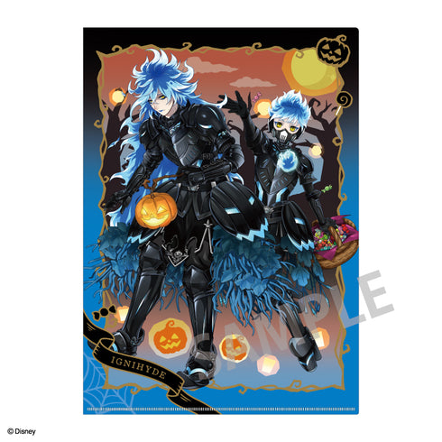 Twisted Wonderland A4 Single Clear File Ignihide Scary Dress Ver.
