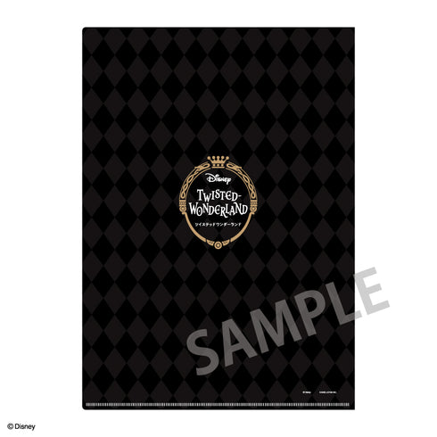 Twisted Wonderland A4 Single Clear File Ignihide Scary Dress Ver.