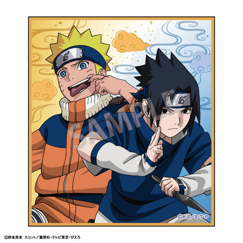 『NARUTO 疾風伝』トレーディングミニ色紙 少年期 BOX