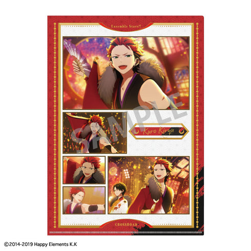 『あんさんぶるスターズ!!』『クロスロード』 A4シングルクリアファイル_鬼龍 紅郎/紅月