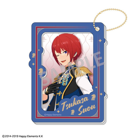 『あんさんぶるスターズ!!』『チェックメイト』 アクリルキーホルダー2.5_朱桜 司/Knights