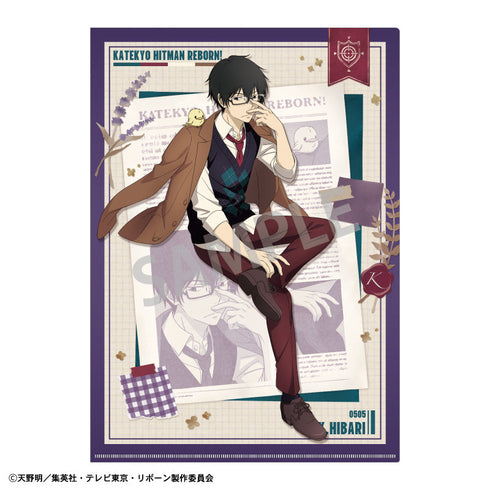 『家庭教師ヒットマンREBORN!』A4シングルクリアファイル_雲雀 恭弥/英国ファッション