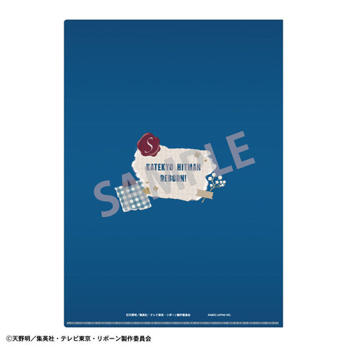 『家庭教師ヒットマンREBORN!』A4シングルクリアファイル_スペルビ・スクアーロ/英国ファッション