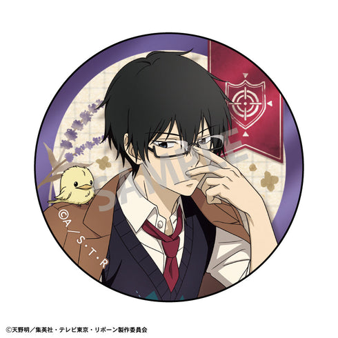 『家庭教師ヒットマンREBORN!』トレーディングメタル缶バッジ_英国ファッション【BOX】