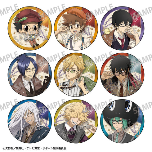 『家庭教師ヒットマンREBORN!』トレーディングメタル缶バッジ_英国ファッション【BOX】