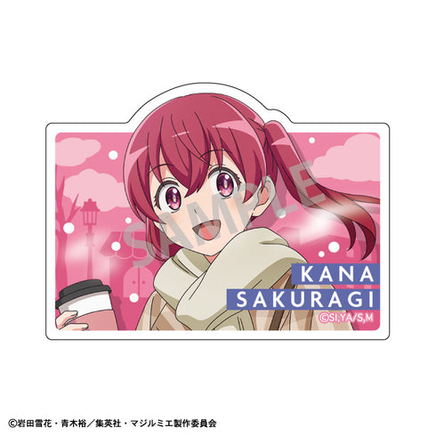 『株式会社マジルミエ』トレーディングアクリルクリップバッジ/冬のおでかけ【BOX】