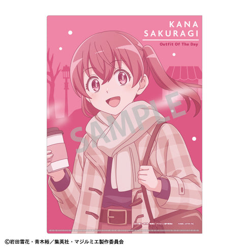 『株式会社マジルミエ』A4シングルクリアファイル_桜木 カナ/冬のおでかけ