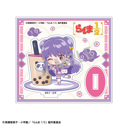 『らんま1/2』ミニアクリルスタンド_シャンプー/ならべてパーティー