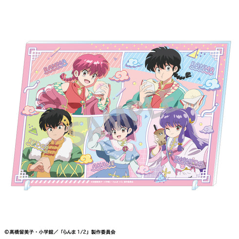 『らんま1/2』A4アクリルパネル/チャイナコーデ