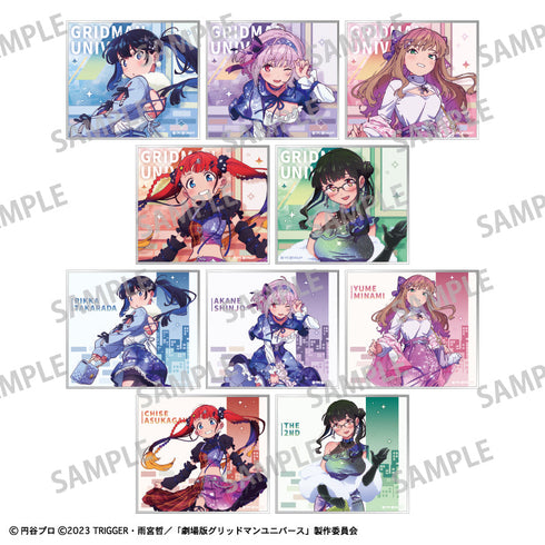 『グリッドマンユニバース』トレーディングミニ色紙/星空デート【BOX】