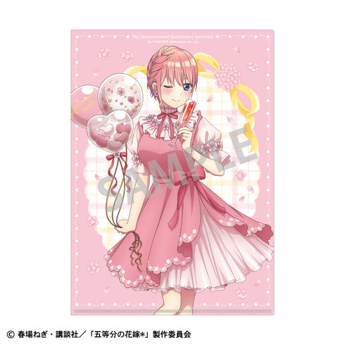 『五等分の花嫁』A4シングルクリアファイル_中野一花/桜アフタヌーンティー