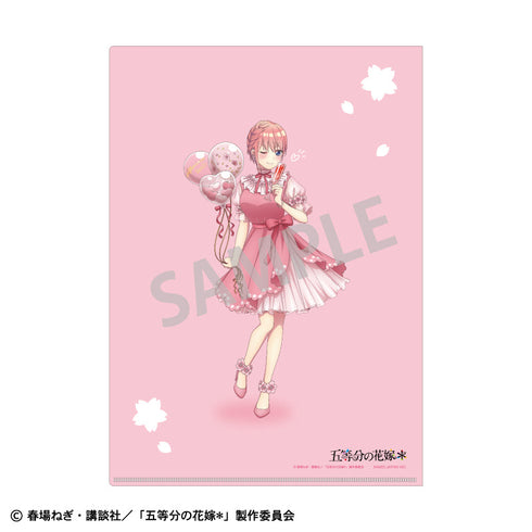 『五等分の花嫁』A4シングルクリアファイル_中野一花/桜アフタヌーンティー