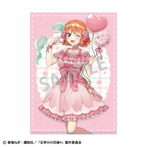 『五等分の花嫁』A4シングルクリアファイル_中野四葉/桜アフタヌーンティー