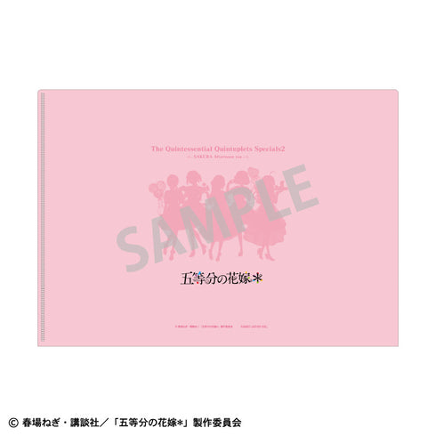 『五等分の花嫁』A4シングルクリアファイル_集合/桜アフタヌーンティー
