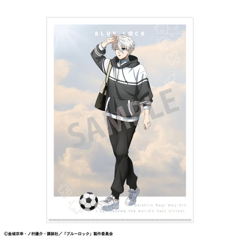 『ブルーロック』A4シングルクリアファイル_凪 誠士郎&御影 玲王/ノスタルジー