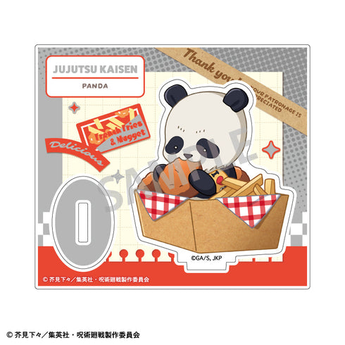 『呪術廻戦』ミニアクリルスタンド_パンダ/ならべてパーティー【202505再販】