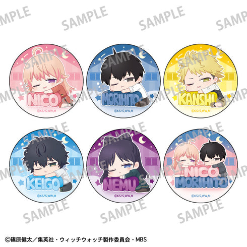 『ウィッチウォッチ』トレーディング缶バッジ_ねむネーム【BOX】