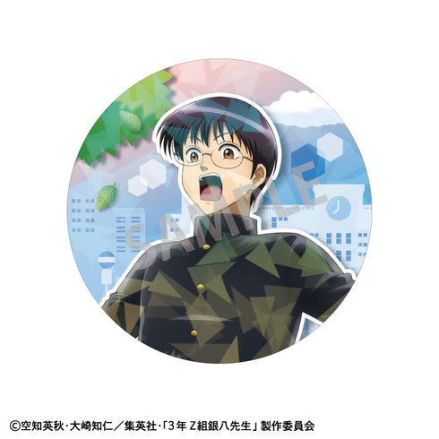 『3年Z組銀八先生』トレーディングホログラム缶バッジ/登校風景【BOX】