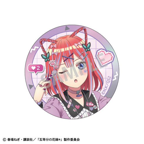 『五等分の花嫁*』トレーディングメタリック缶バッジ_配信者なりきり【BOX】