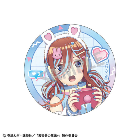 『五等分の花嫁*』トレーディングメタリック缶バッジ_配信者なりきり【BOX】