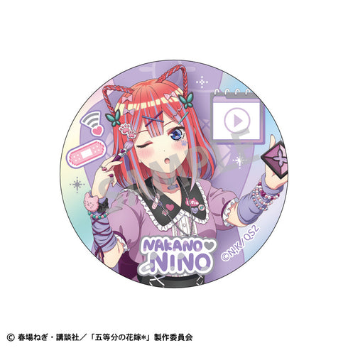 『五等分の花嫁*』トレーディングメタリック缶バッジ_配信者なりきり【BOX】